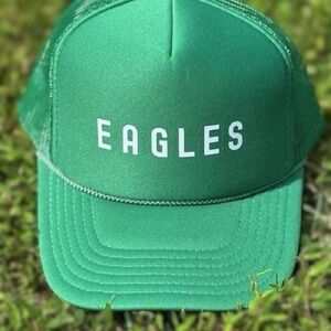 Eagles Green Trucker Hat